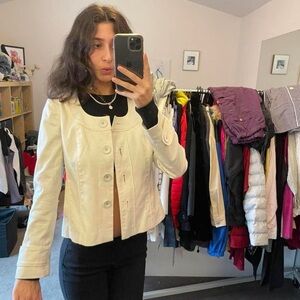 Halogen Cream Women's Blazer